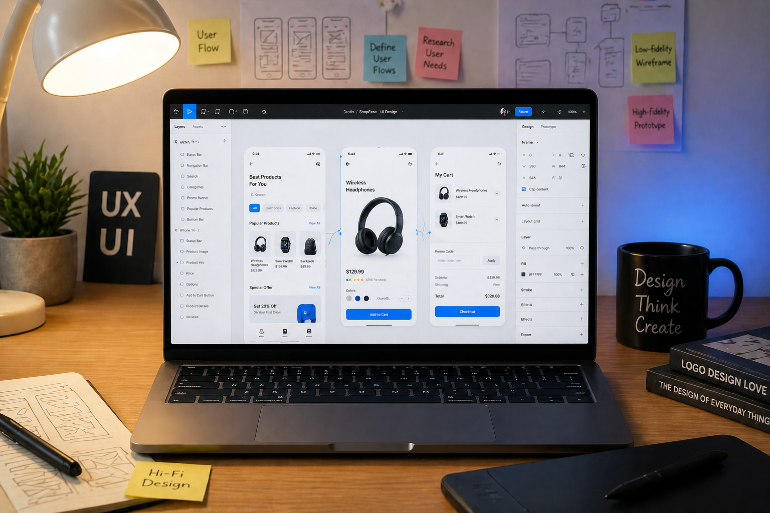 UI/UX Design & Product Strategy